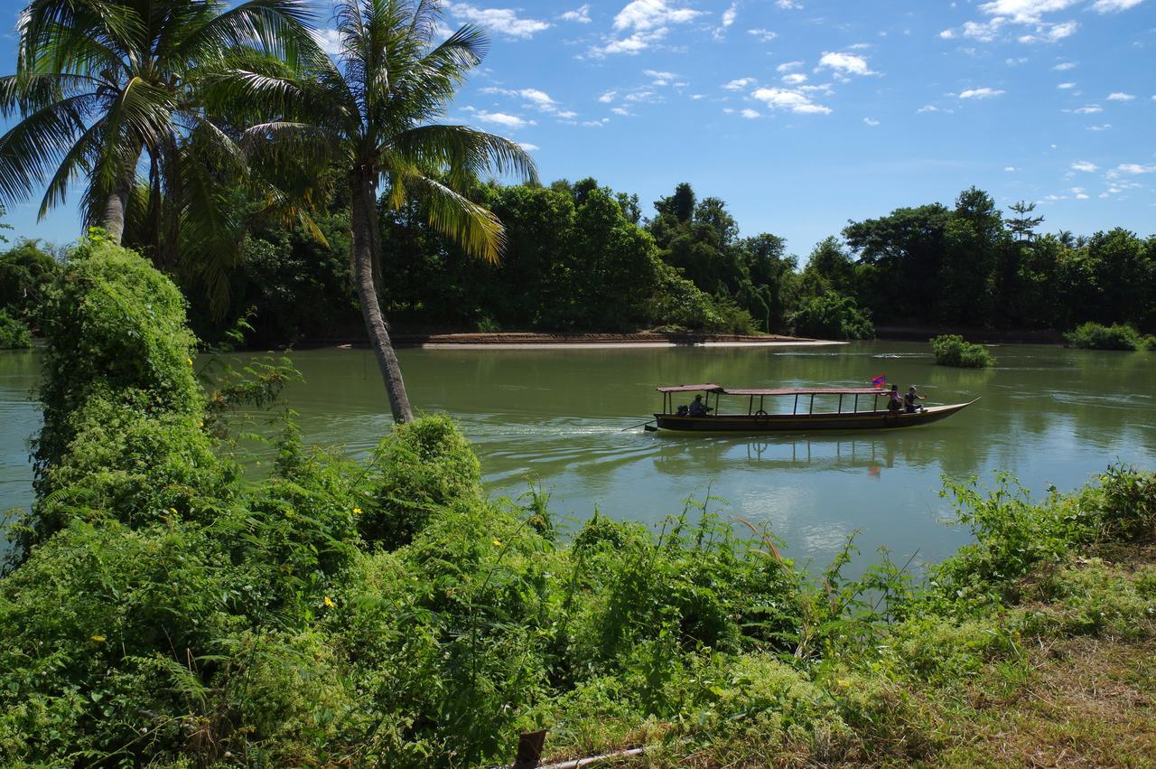 The Boathouse Hotel Don Det Bagian luar foto