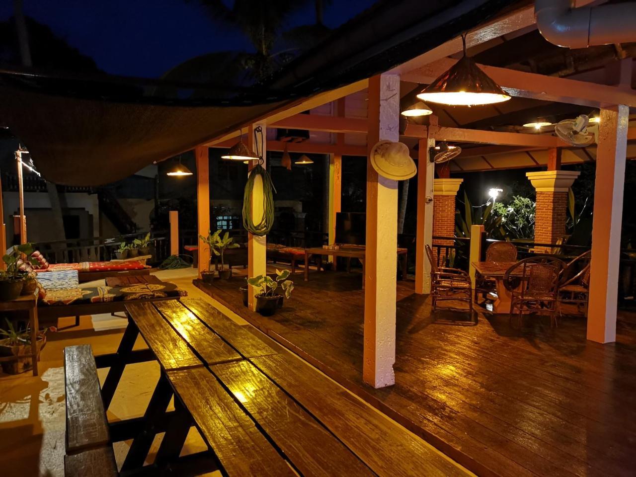 The Boathouse Hotel Don Det Bagian luar foto